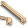 Asidrama 10 Pack 5 Inch128mm Champagne Bronze Kitchen Cabinet Handles Brushed Brass Cabinet Pulls Gold Kitchen Cabinet Hardware for Cupboard Drawer Pulls