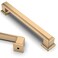 Asidrama 10 Pack 5 Inch128mm Champagne Bronze Kitchen Cabinet Handles Brushed Brass Cabinet Pulls Gold Kitchen Cabinet Hardware for Cupboard Drawer Pulls