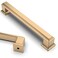 Asidrama 10 Pack 5 Inch128mm Champagne Bronze Kitchen Cabinet Handles Brushed Brass Cabinet Pulls Gold Kitchen Cabinet Hardware for Cupboard Drawer Pulls