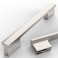 Asidrama 10 Pack 5 Inch128mm Brushed Satin Nickel Cabinet Pulls Kitchen Cabinet Handles Satin Nickel Cabinet Pulls Cabinet Hardware for Cupboard Drawer