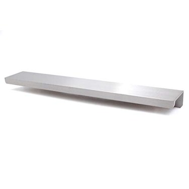 Jetland Cabinets Drawers Edge Pulls 6Pack 8 Overall Length Brushed Nickel Concealed Tab Pulls for Kitchen Garage Cabinet Drawers PW5018BS203L
