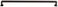 Top Knobs TK708SAB Transcend Collection 12 Ascendra Pull Sable