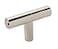 Amerock Cabinet Knob Polished Nickel 11516 inch 49 mm Length Bar Pulls 10 Pack Drawer Knob Cabinet Hardware