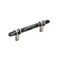 Amerock Cabinet Pull Marble BlackSatin Nickel 334 inch 96 mm CentertoCenter Carrione 1 Pack Drawer Pull Drawer Handle Cabinet Hardware