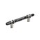 Amerock Cabinet Pull Marble BlackSatin Nickel 334 inch 96 mm CentertoCenter Carrione 1 Pack Drawer Pull Drawer Handle Cabinet Hardware