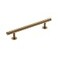 Amerock Cabinet Pull Champagne Bronze 5116 inch 128 mm CentertoCenter Radius 1 Pack Drawer Pull Cabinet Handle Cabinet Hardware