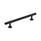 Amerock Cabinet Pull Matte Black 5116 inch 128 mm CentertoCenter Radius 1 Pack Drawer Pull Cabinet Handle Cabinet Hardware