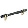 Amerock Cabinet Pull Black BronzeGolden Champagne 5116 inch 128 mm CentertoCenter London 1 Pack Drawer Pull Drawer Handle Cabinet Hardware