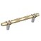 Amerock Cabinet Pull Golden ChampagnePolished Chrome 5116 inch 128 mm CentertoCenter London 1 Pack Drawer Pull Drawer Handle Cabinet Hardware