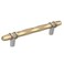 Amerock Cabinet Pull Golden ChampagnePolished Chrome 5116 inch 128 mm CentertoCenter London 1 Pack Drawer Pull Drawer Handle Cabinet Hardware