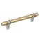 Amerock Cabinet Pull Golden ChampagnePolished Chrome 5116 inch 128 mm CentertoCenter London 1 Pack Drawer Pull Drawer Handle Cabinet Hardware