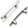 Ravinte 10 Pack Cabinet Handles Brushed Nickel Cabinet Pulls Kitchen Cabinet HandlesCurved Drawer Pulls in 5316 Inch Length with 3 Inch Hole Center Arch Kitchen Cabinet Hardware