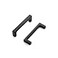 Ravinte 15 Pack 3 Inch Hole Centers Matte Black Cabinet Pulls Handles Solid Drawer Pulls Kitchen Hardware Flat Black Square Bar Drawer Handles