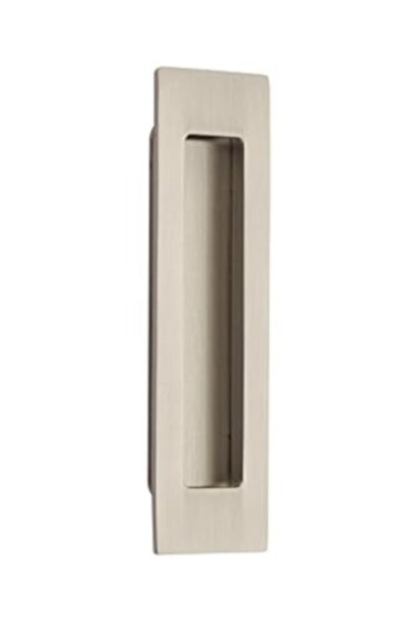 Emtek Modern Rectangular Flush Pull 134 x 6 Satin Nickel