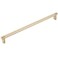 HIS CO Emtek Select Knurled Cabinet Pull with Satin Brass US4 Stem Finish Choice of Size 84058RECUS4KNUS4 CentertoCenter 12