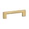 Emtek Trail Pull Available in 9 Sizes and 6 Finishes 86165US4 Center to Center 8 Satin Brass US4