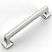 Amerdeco 10 Pack Brushed Satin Nickel Cabinet Pulls 5 Inch128mm Hole Center Cabinet Hardware Kitchen Cabinet Handles for Bathroom Drawer Pulls Dresser Pulls ZH0010