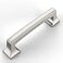 Amerdeco 10 Pack Brushed Satin Nickel Cabinet Pulls 334 Inch96mm Hole Center Cabinet Hardware Kitchen Cabinet Handles for Bathroom Drawer Pulls Dresser Pulls ZH0010