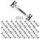 HOME MASTER HARDWARE 25 Pack 534 inch Pulls Gate Pull Door Handle Metal Drawer Handles for Kitchen Cabinets Furniture Wardrobe Zinc Plated
