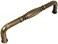 Cosmas 10 Pack 4313128BAB Brushed Antique Brass Cabinet Hardware Handle Pull 5 128mm Hole Centers