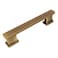 Cosmas 10 Pack 70235BAB Brushed Antique Brass Contemporary Cabinet Hardware Handle Pull 312 Inch 89mm Hole Centers