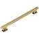 Cosmas 10 Pack 702192BAB Brushed Antique Brass Contemporary Cabinet Hardware Handle Pull 712 Inch 192mm Hole Centers