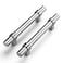 Goldenwarm 10 Pack 3 inch Brushed Nickel Cabinet Pulls Satin Nickel Kitchen Drawer Handles Stainless Steel Dresser Hardware