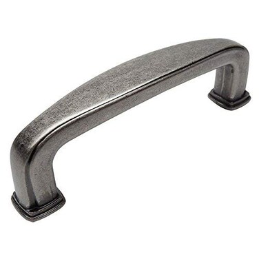 Cosmas 10 Pack 4389WN Weathered Nickel Modern Cabinet Hardware Handle Pull 3 Inch 76mm Hole Centers