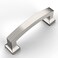 Amerdeco 10 Pack Brushed Satin Nickel 3 Inch76mm Hole Centers Kitchen Cabinet Pulls Cabinet Hardware Kitchen Handles for Cabinets Cupboard Handles Drawer Pulls ZH0009