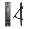 senharvest Pocket Door Edge Pull Hidden Edge Handles Hardware for Easy Access Stylish Pocket Door Pull Ideal Pocket Door Hardware Solution Black 2 Pack