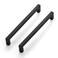 Ravinte 10 Pack 8 Inch Kitchen Square Cabinet Handles Matte Black Cabinet Pulls Black Drawer Pulls Kitchen Cabinet Hardware Kitchen Handles