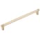 HIS CO Emtek Select Knurled Cabinet Pull with Satin Brass US4 Stem Finish Choice of Size 84057RECUS4KNUS4 CentertoCenter 10