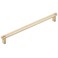 HIS CO Emtek Select Knurled Cabinet Pull with Satin Brass US4 Stem Finish Choice of Size 84057RECUS4KNUS4 CentertoCenter 10