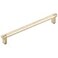 Top Knobs Emtek Select Knurled Cabinet Pull with Satin Brass US4 Stem Finish Choice of Size 84056RECUS4KNUS4 CentertoCenter 8