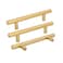 Goldenwarm 10 Pack Gold Cabinet Handles Gold Drawer Pulls Kitchen Cupboard Hardware 312 Inch Hole Centers Brushed Brass Cabinet Handles Bathroom Pulls Stainless Steel