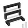 Goldenwarm 25 Pack Black Cabinet Pulls 334in 96mm Drawer Pulls Kitchen Cabinet Handles Black Dresser Stainless Steel Modern Hardware