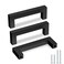 Goldenwarm 25 Pack Black Cabinet Pulls 334in 96mm Drawer Pulls Kitchen Cabinet Handles Black Dresser Stainless Steel Modern Hardware