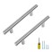 Ravinte 30 Pack 4 inch Brushed Nickel Cabinet Pulls Kitchen Cabinet Handles 638 Overall Length Satin Nickel Kitchen Cabinet Pulls