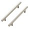 Ravinte 30 Pack 738 inch Cabinet Pulls Brushed Nickel Stainless Steel Kitchen Cupboard Handles Cabinet Handles 5 inch 128mm Hole Center