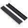 Ravinte 10 Pack Finger Pulls for Cabinets 200mm787 Length Black Edge Pulls Matte Black Finger Cabinet Concealed Handles for Kitchen Drawer Tab Handle