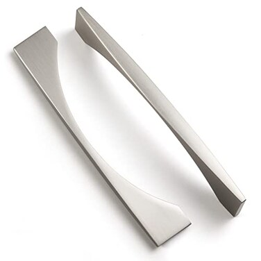 Goo-Ki GooKi 504128mm Hole Center Brushed Nickel Cabinet Handle Satin Nickel Cabinet PullModern Drawer HandleCabinet Hardware6 Packed