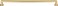 Atlas Homewares A107WB Oskar Collection Pull Warm Brass