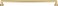 Atlas Homewares A107WB Oskar Collection Pull Warm Brass