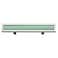 Atlas Homewares 231GRBRN Spa Green 3 inch 76mm Pull Brushed Nickel