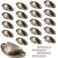 Bivethoi 20 Pack Cabinet Bin Cup Pulls Antique Bronze Half Moon Drawer Pulls 258 Inch 67mm Hole Center Dresser Pull Hardware Shell Pull Handles Vintage Metal Cupboard Handles for Kitchen Closet