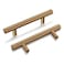 Goldenwarm 15 Pack 3 inch76mm Champagne Bronze Cabinet Pulls Gold Cabinet Handles Champagne Drawer Handles Brushed Bronze Drawer Pulls Kitchen Bathroom Bedroom Furniture Hardware