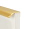 goldenwarm 10 Pack 10 Inch Matte Gold Finger Pulls Cabinet Edge Pulls Brushed Brass Drawer Handles Edge Hardware for Kitchen Cupboard