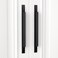 Peaha 10 Pack 614 inch Long Cabinet Handles Black Handles for Cabinets Black Drawer Pulls Modern Cabinet Pulls