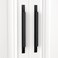 Peaha 10 Pack 614 inch Long Cabinet Handles Black Handles for Cabinets Black Drawer Pulls Modern Cabinet Pulls