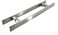 TOGU TG6018 18 inches Solid Standoffs HeavyDuty Commercial Grade304 Stainless Steel Push Pull Door HandleBarn Door Pull HandleGlass Pulls Full Brushed Stainless Steel Finish